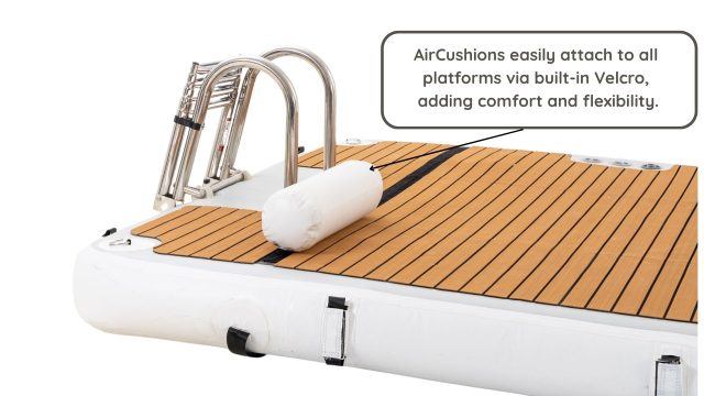 Air Cushion | Aufblasbares Kissen für Yachten